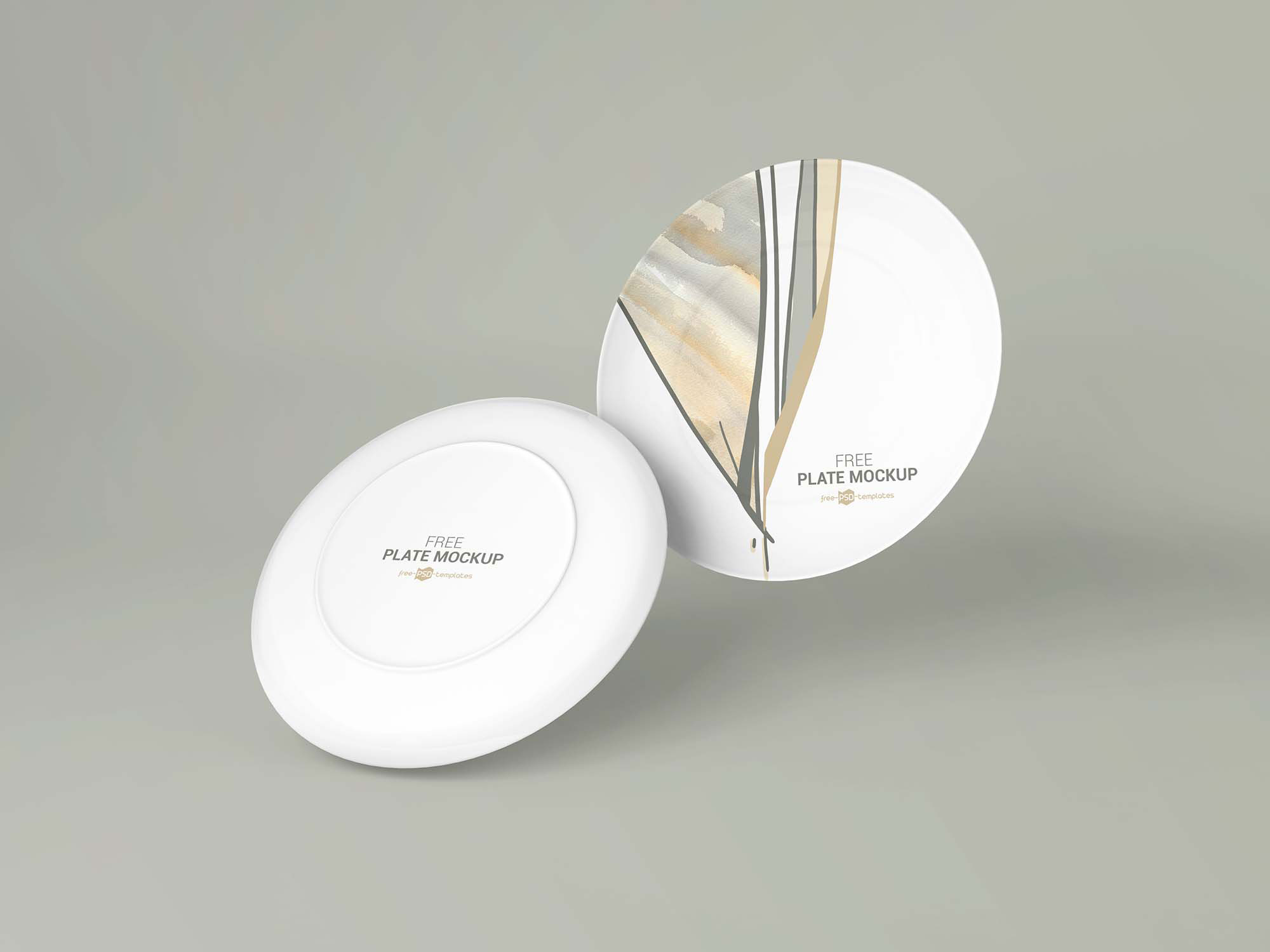 Free Food Plate Mockups (PSD)