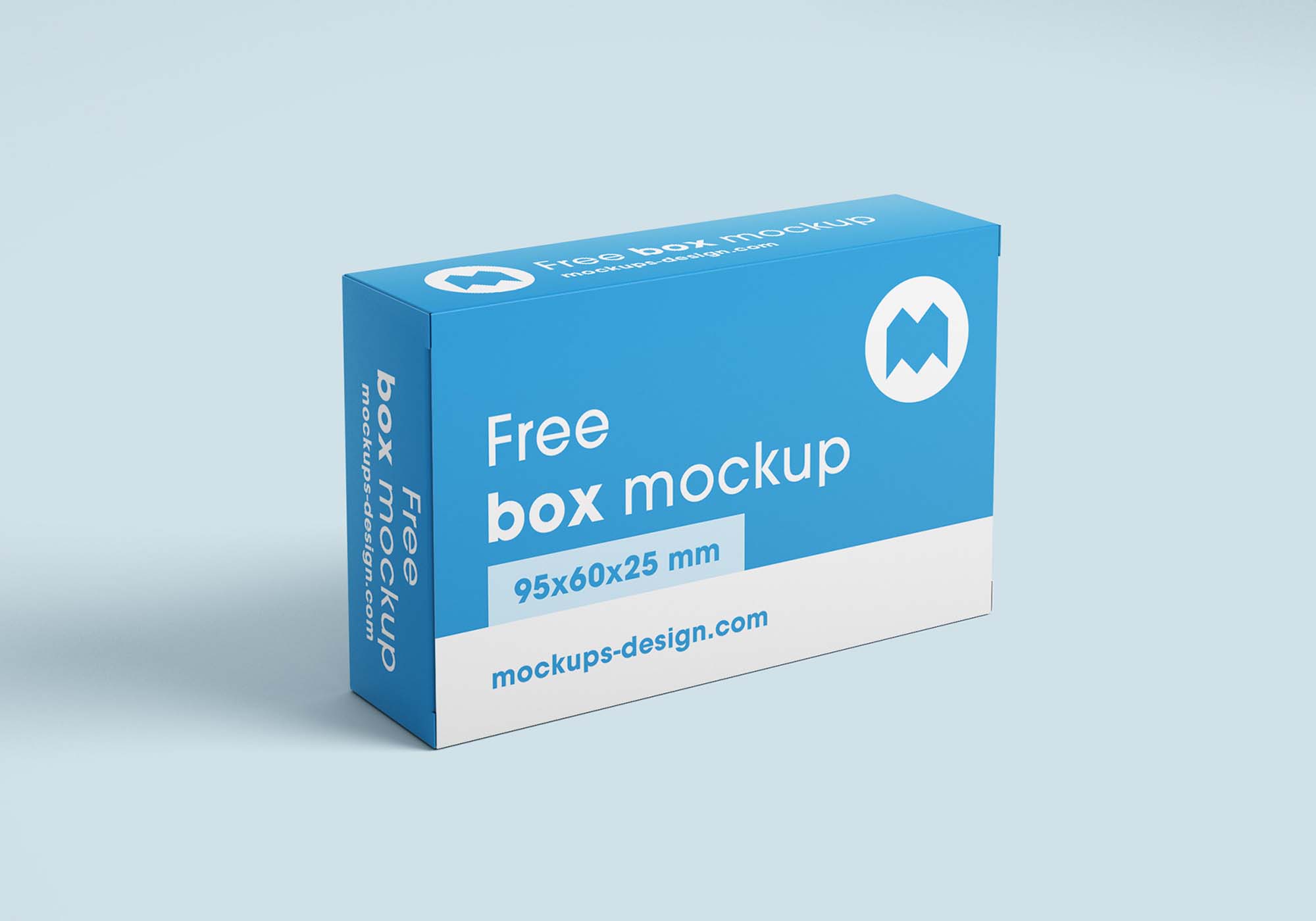 Free Boxes Mockup ( 95x60x25 / PSD )