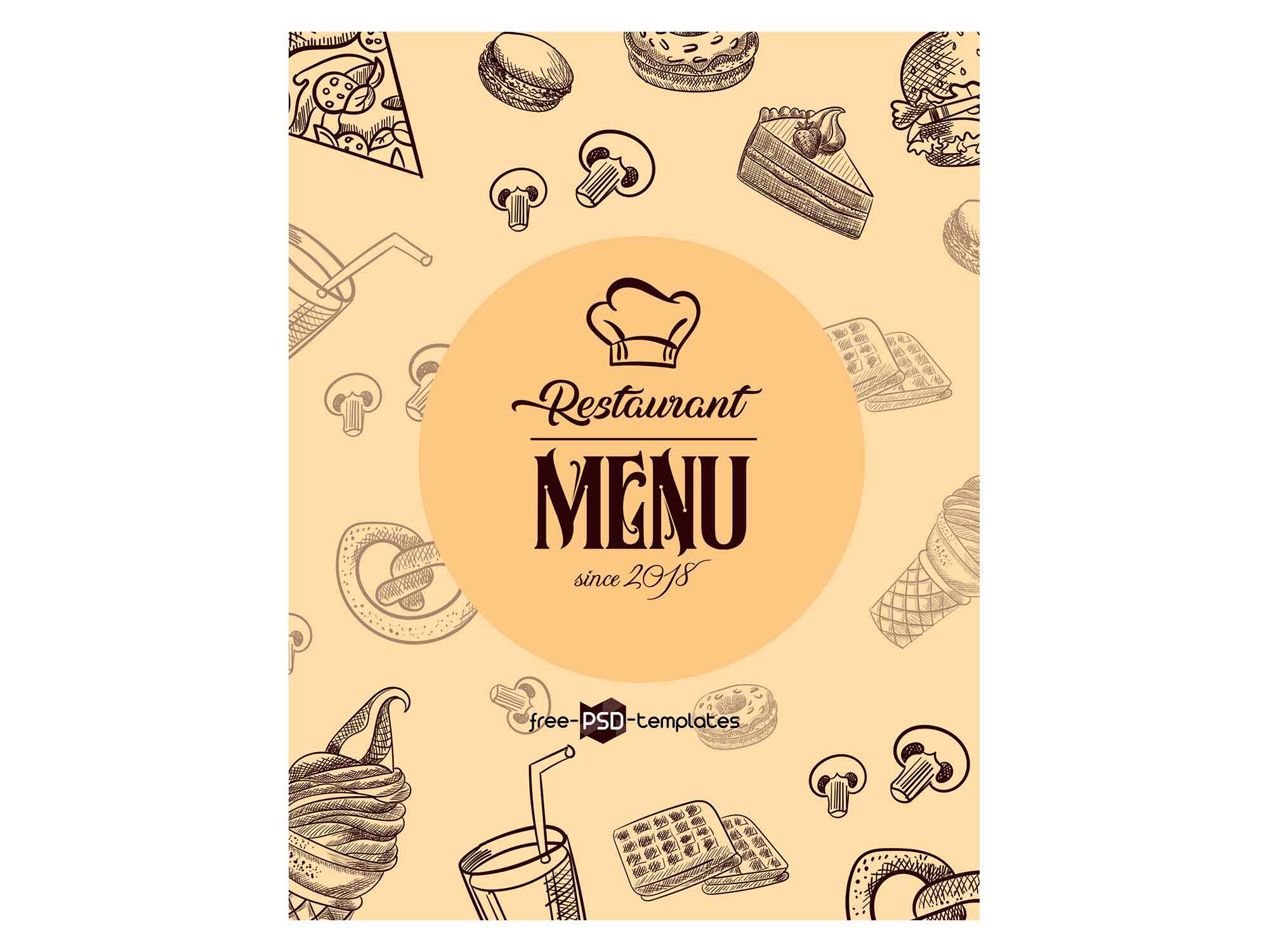 Free Menu Design Templates Word