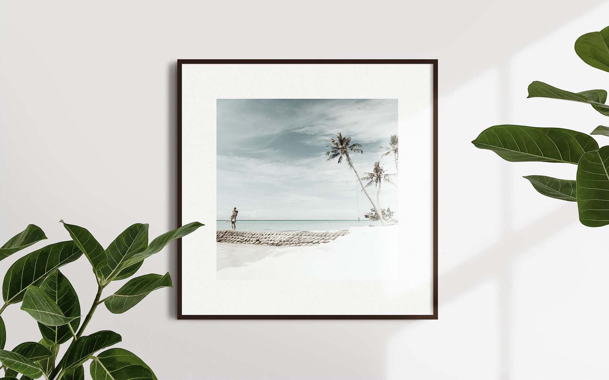 Free Square Poster Frame Mockup Set (PSD)