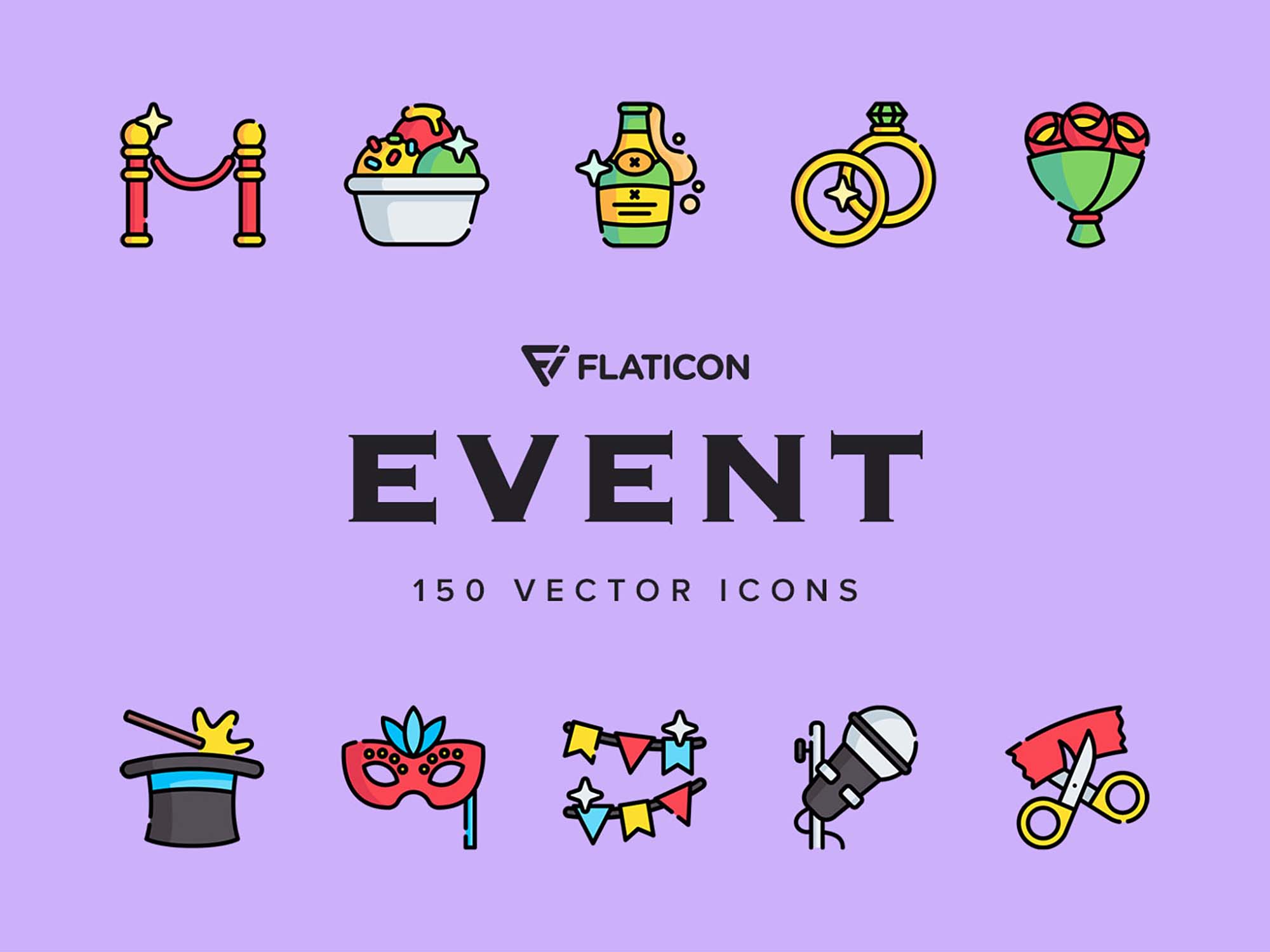 Free Event Vector Icons (AI)