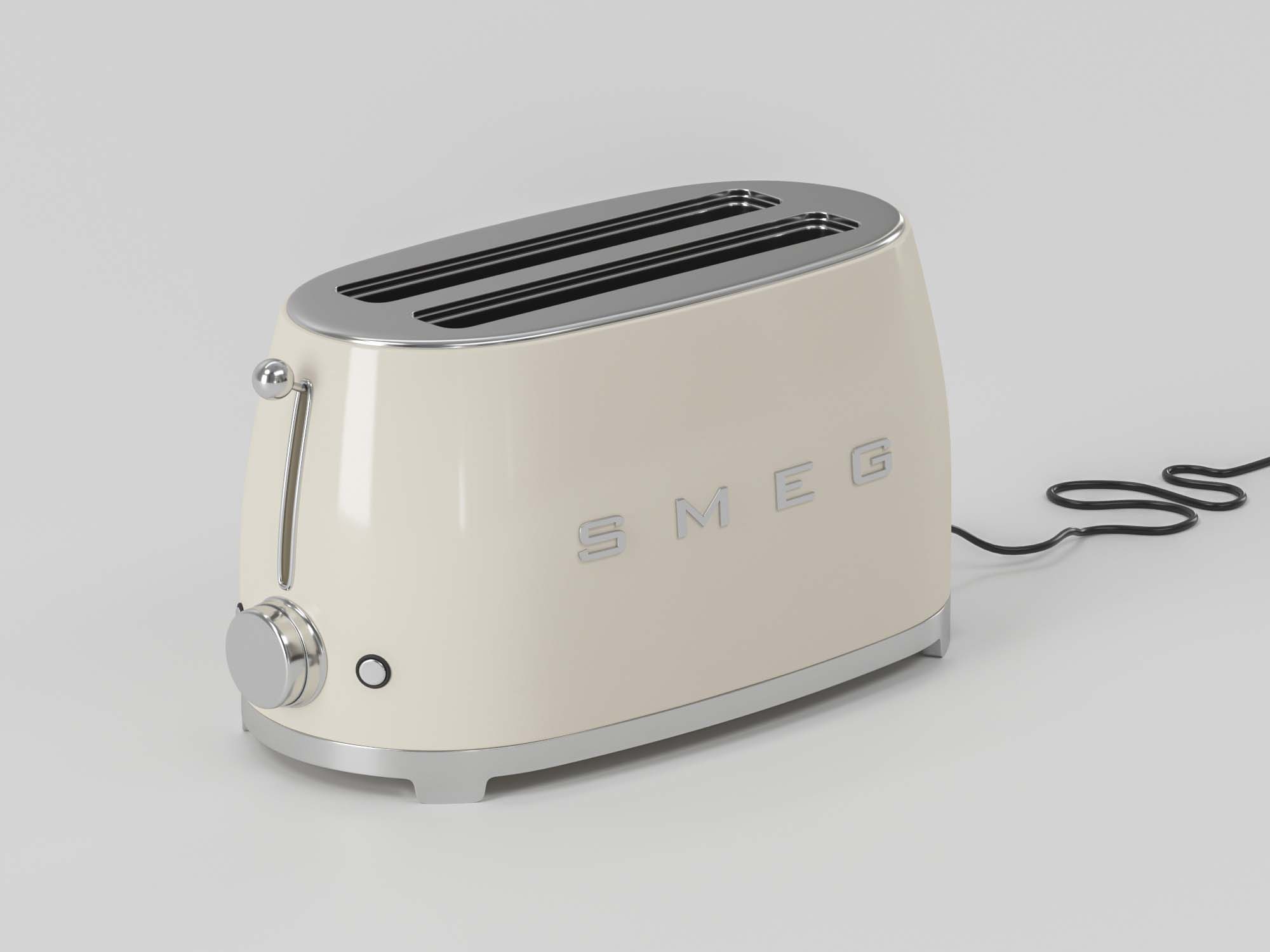 Free Smeg Toaster 3D Model