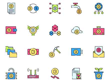 Blockchain Icons