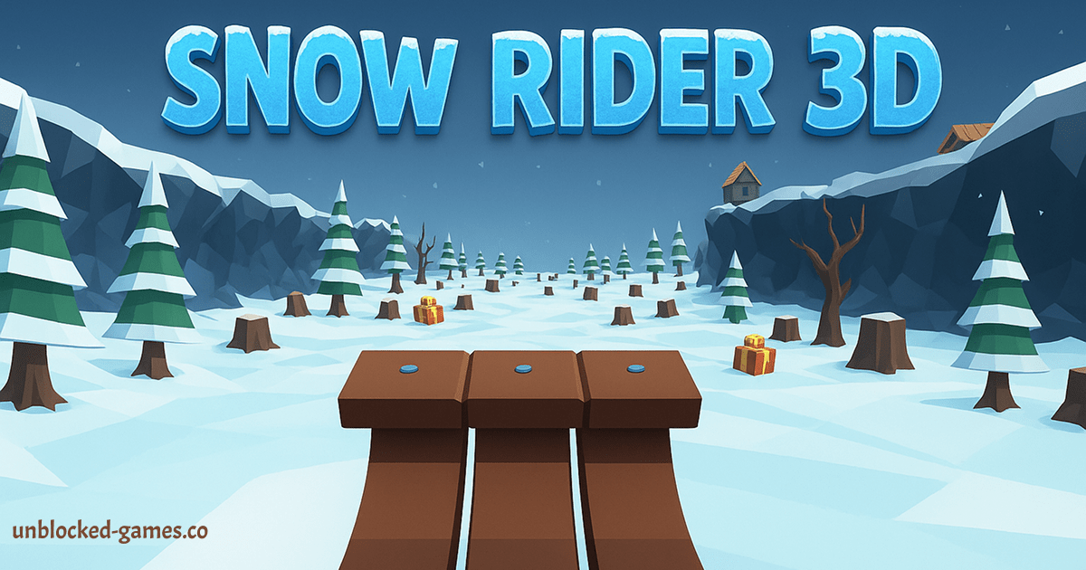 Snow Rider 3d
