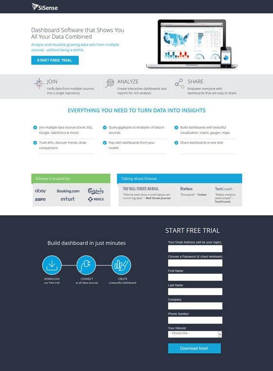 8 Free Trial Landing Page Examples (With Testing Ideas)