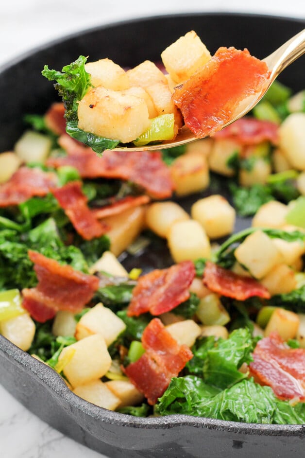 Jicama Breakfast Hash (Paleo, AIP, Whole 30)