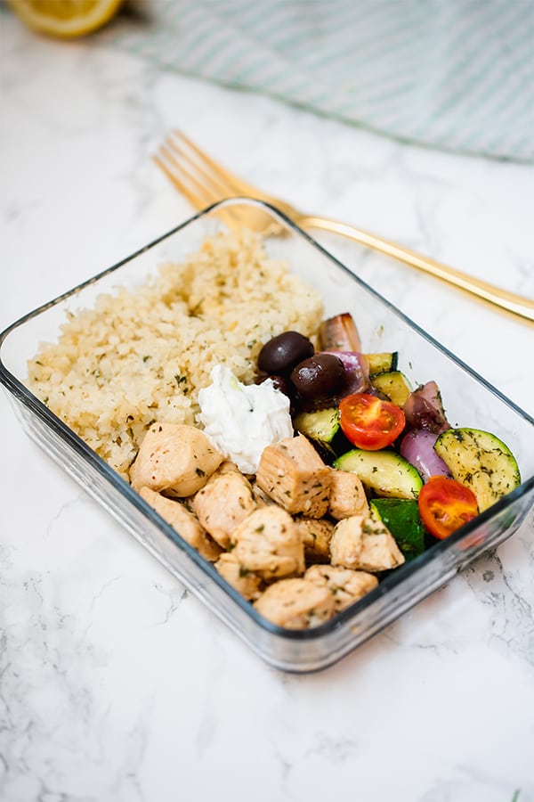 greek meal prep