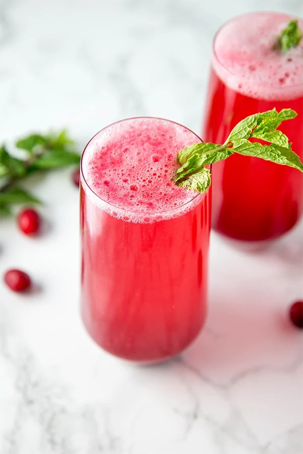 cranberry mocktail