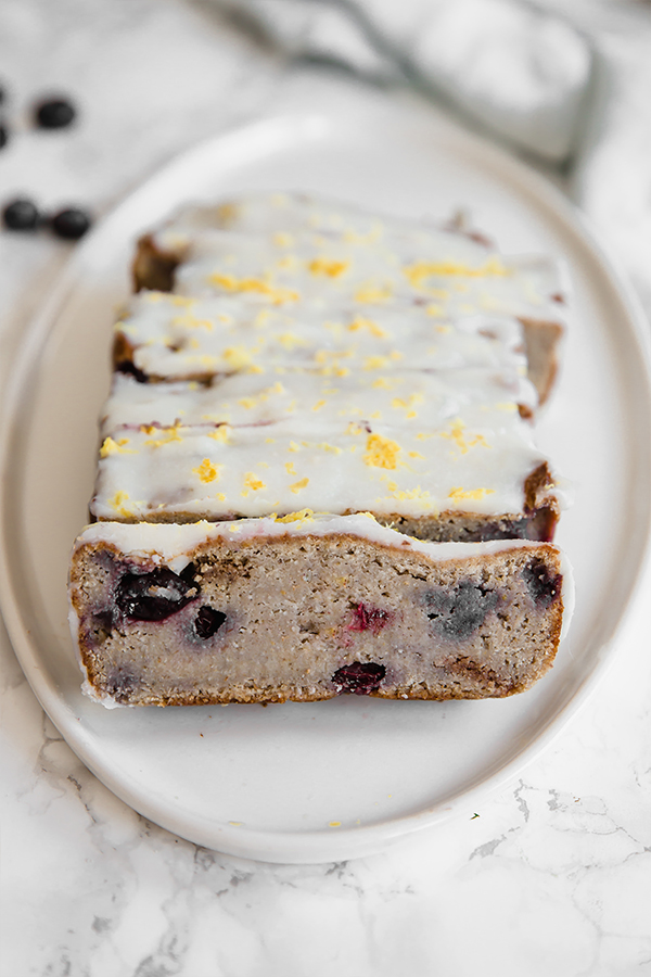 lemon blueberry banana bread