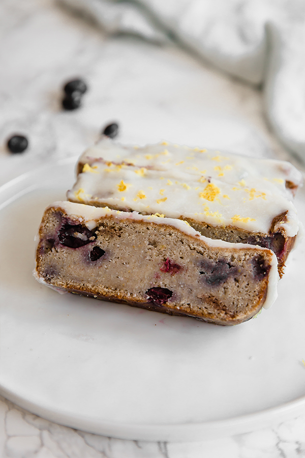 Blueberry banana bread
