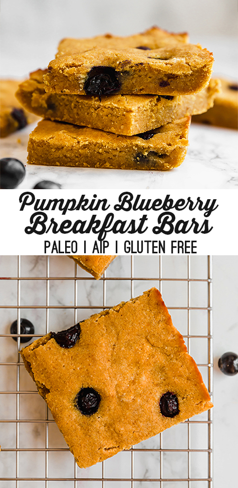 pumpkin breakfast bars