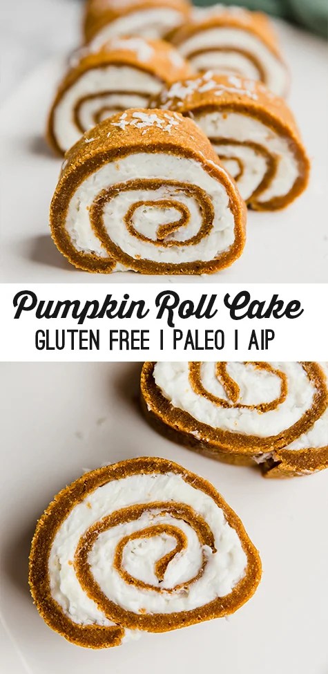 pumpkin roll cake