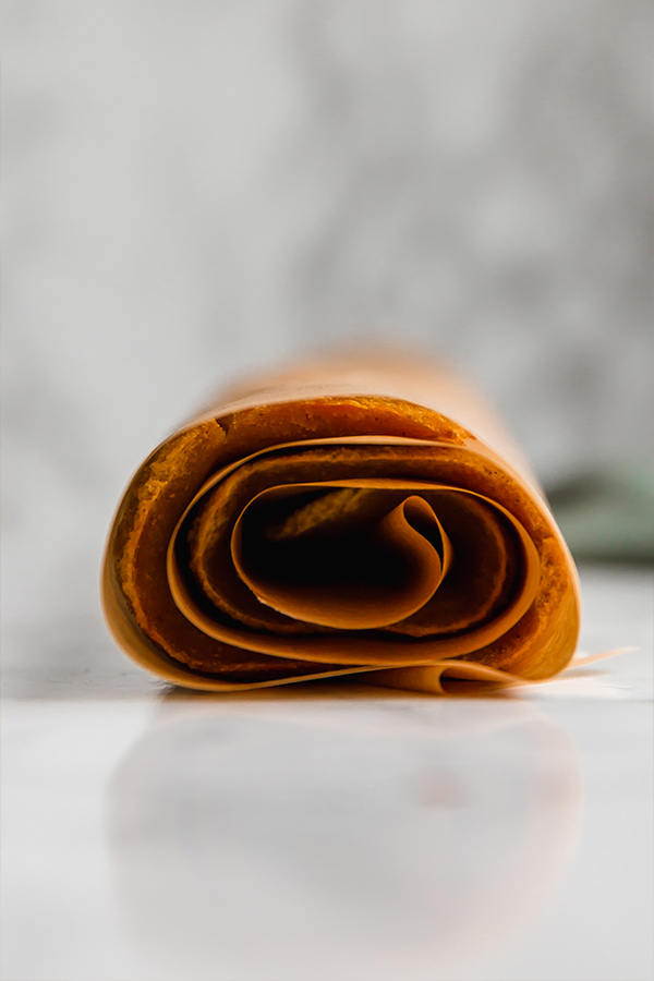 pumpkin cake rolled