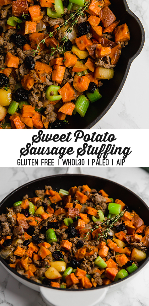 Sweet Potato Sausage Stuffing