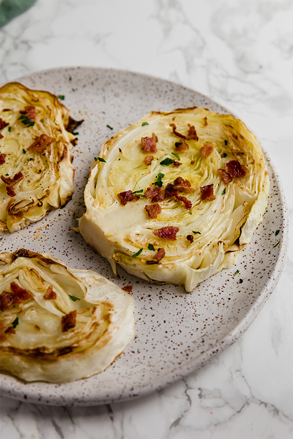 Oven Roasted Cabbage Steaks Unbound Wellness