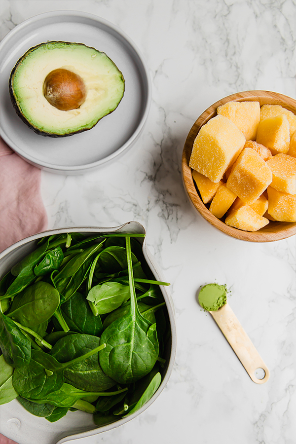 matcha smoothie ingredients