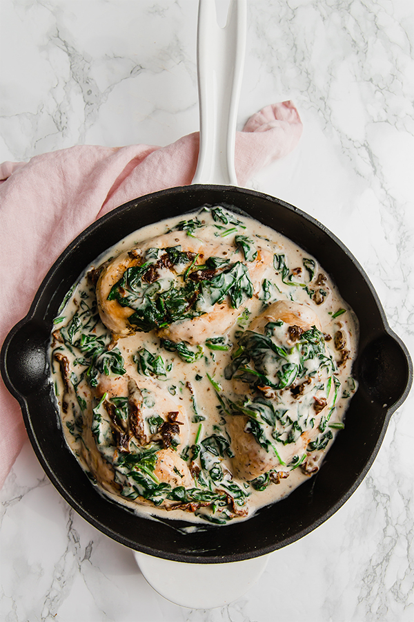 Tuscan Chicken Skillet