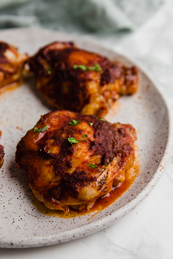 oven baked BBQ chicken