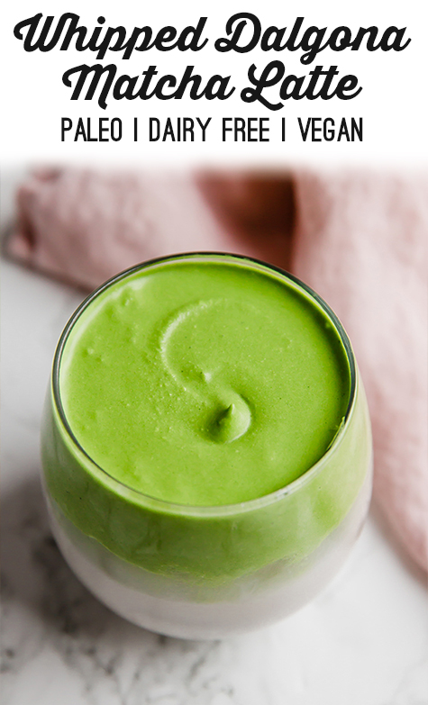 Dalgona Matcha