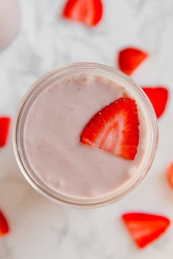strawberry milkshake