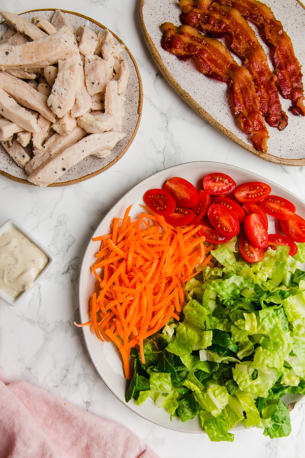 Bacon ranch wrap ingredients