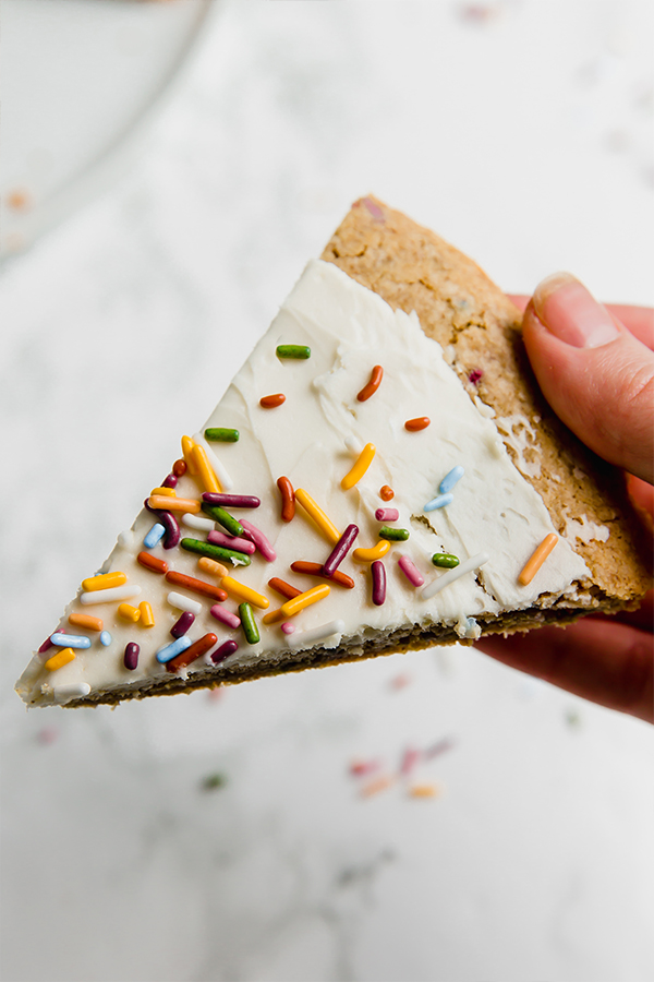 funfetti cookie pizza
