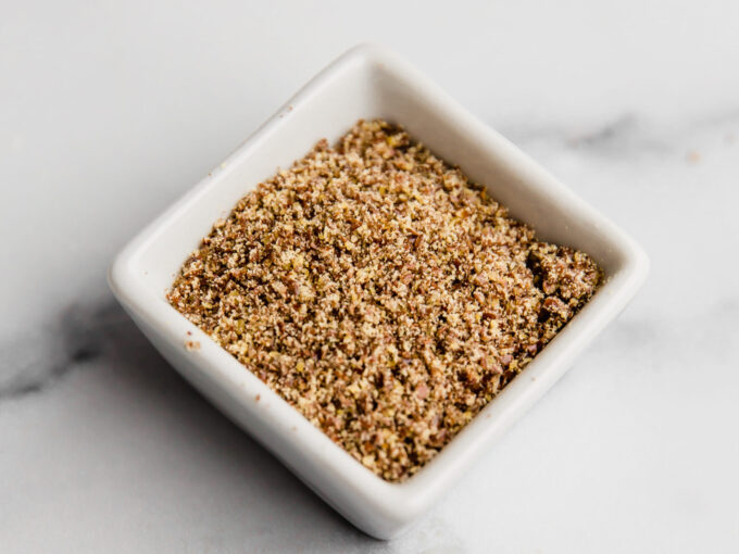 flax egg in bowl