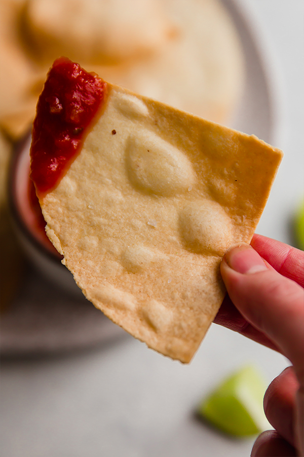 Almond Flour Tortilla Chips {Air Fryer} Unbound Wellness
