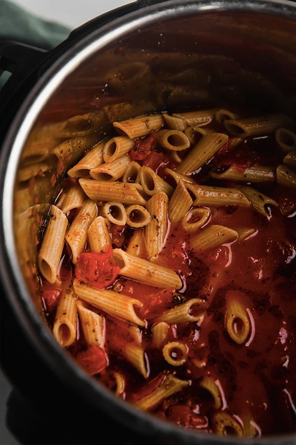Pasta in the Instant Pot.