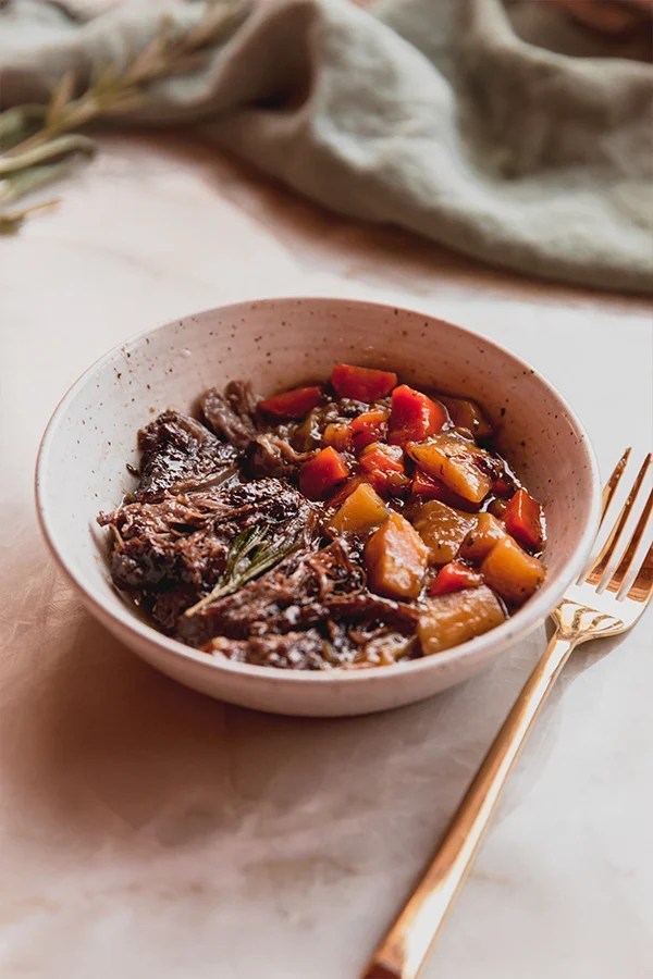 Cider Braised Pot Roast Unbound Wellness