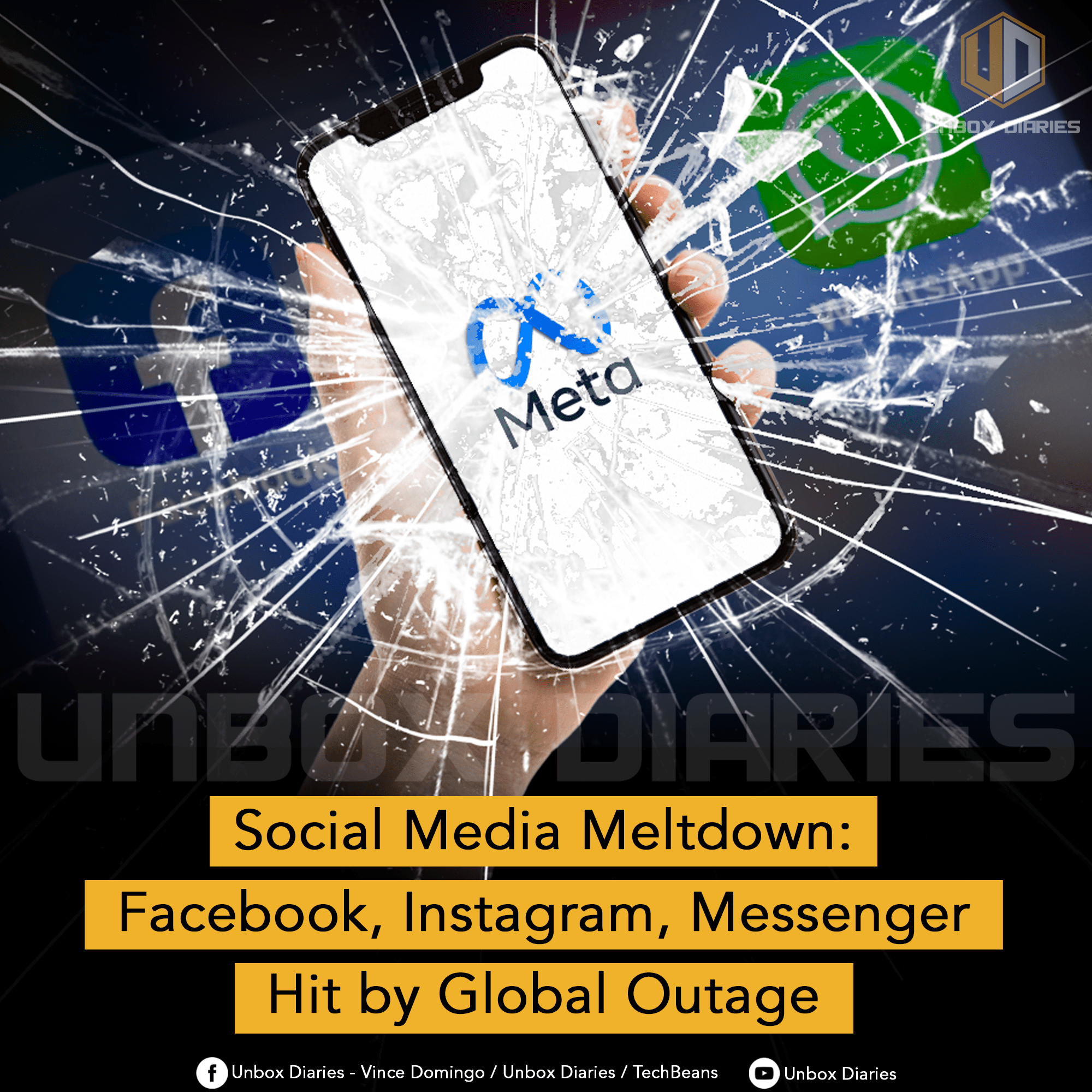 Social Media Meltdown Facebook, Instagram, Messenger Hit by Global