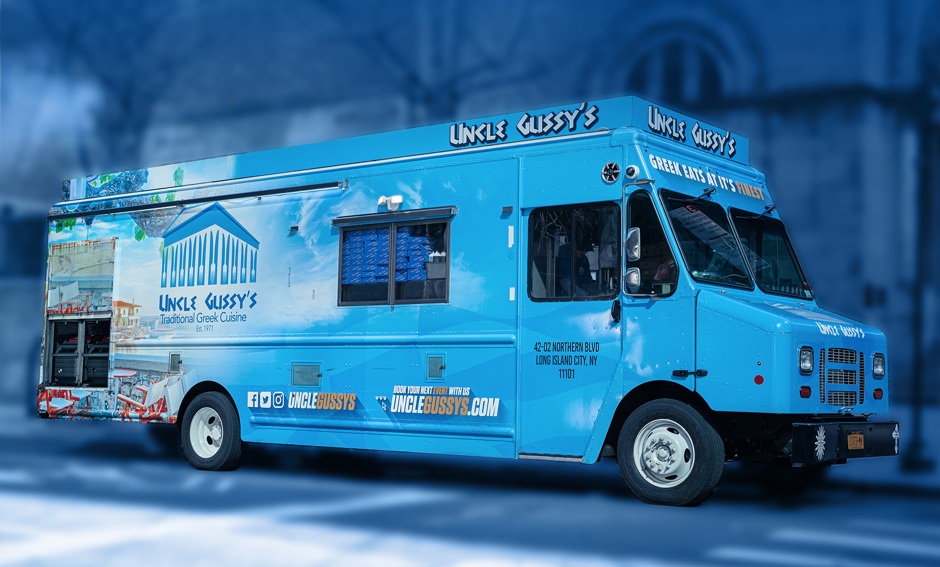 Uncle Gussy's Greek food truck