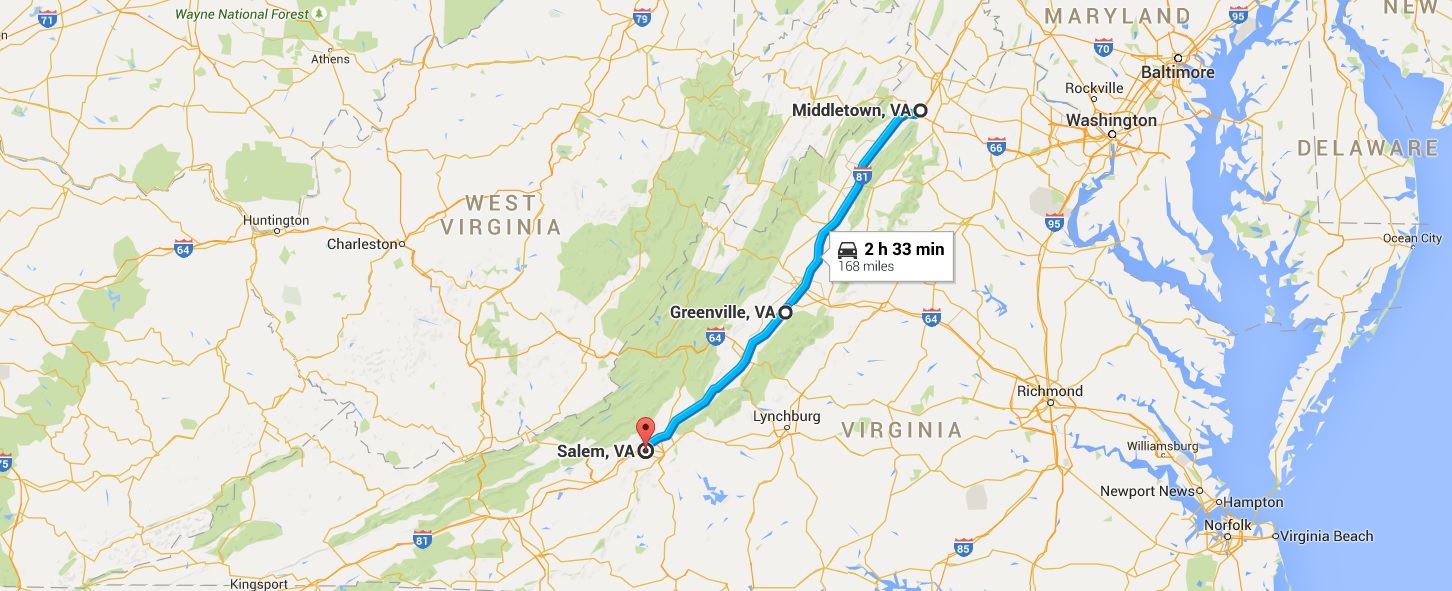 From Middletown to Salem Virginia Chronicle takes a road trip The