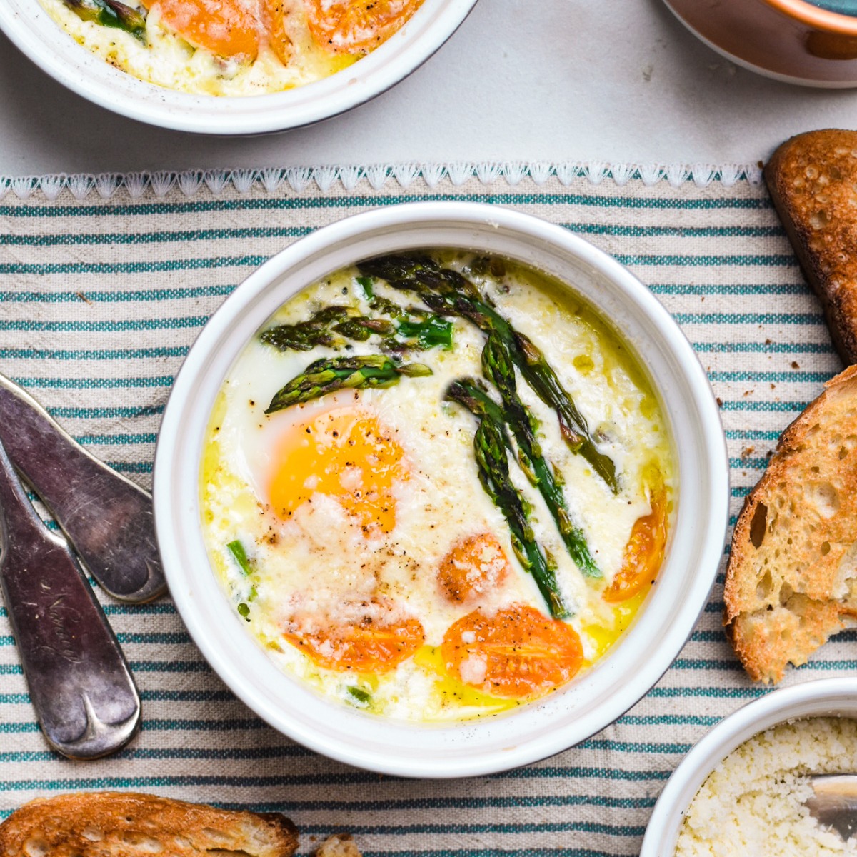 Spring Oeufs en Cocotte