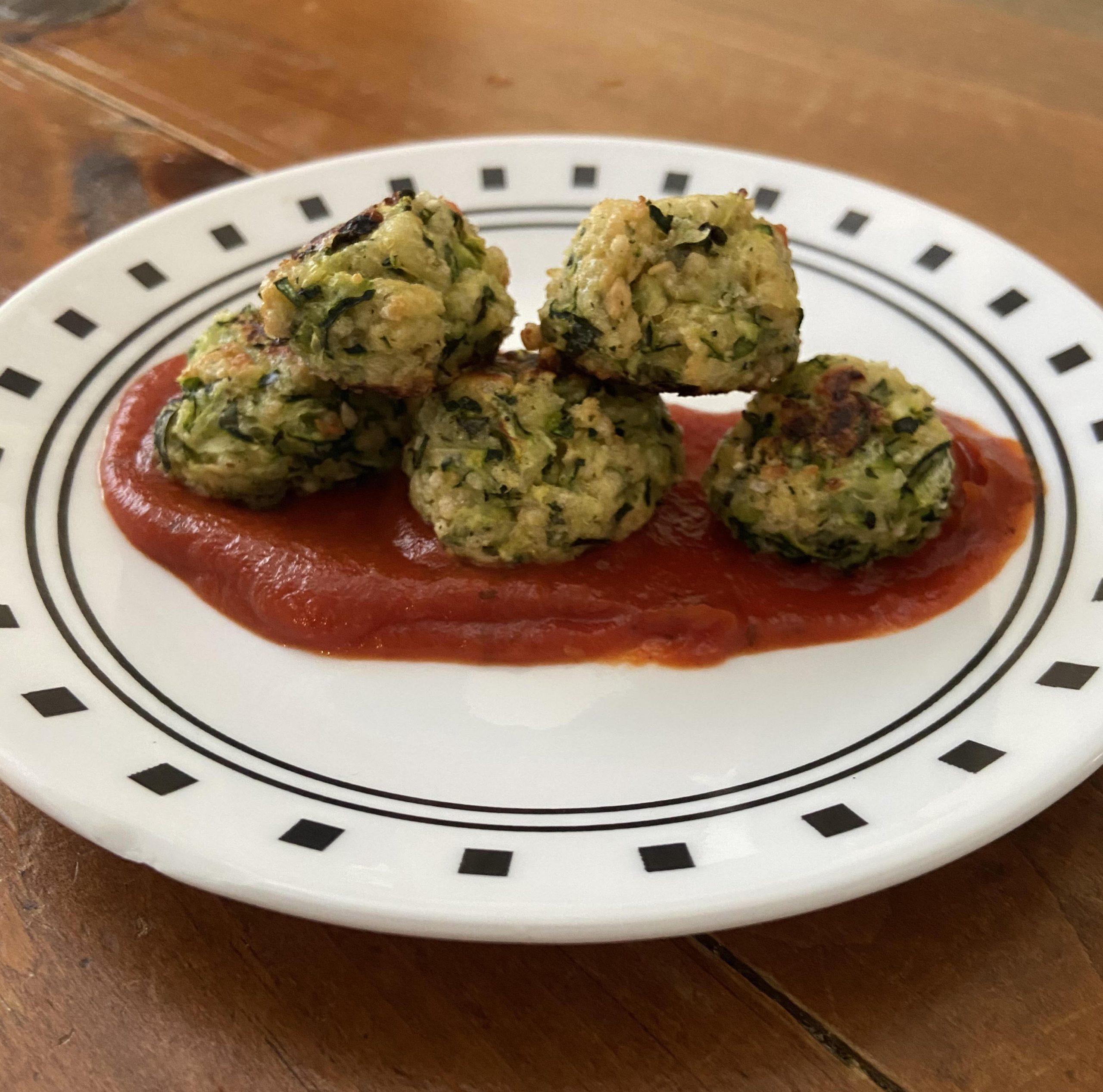 Zucchini Garlic Bites Unconditionally Her