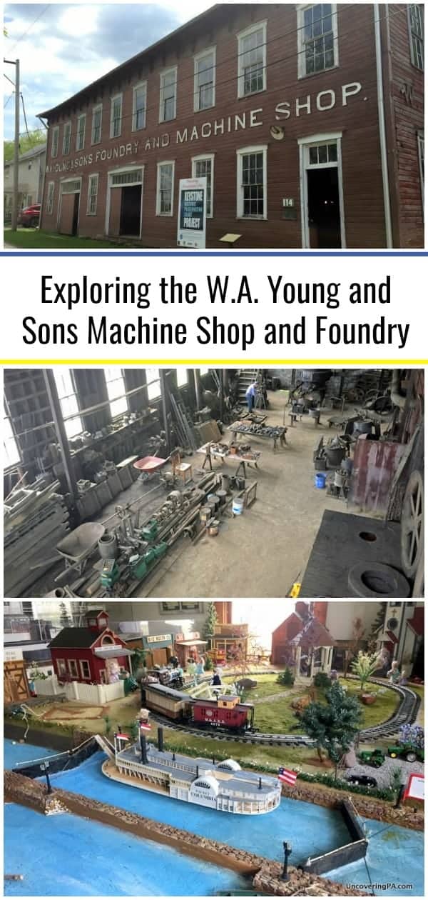 Exploring the W.A. Young and Sons Machine Shop and Foundry in Rices