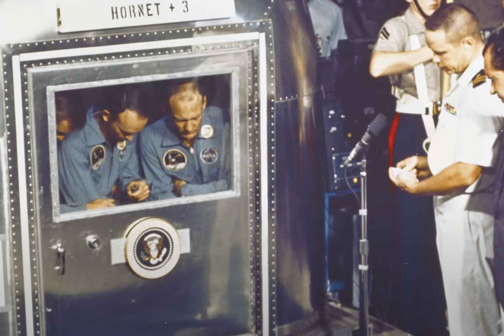 Apollo 11's Lunar Plague Quarantine Uncrate