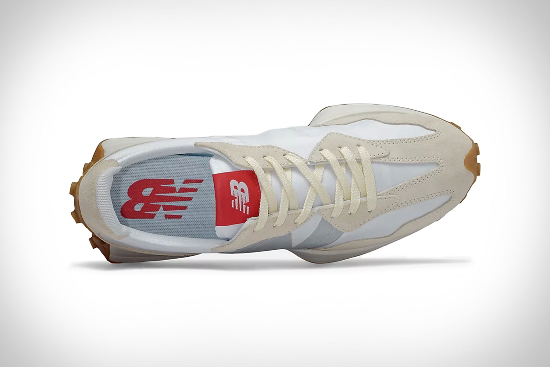 New Balance 327 White Gum Sole Sneakers Uncrate