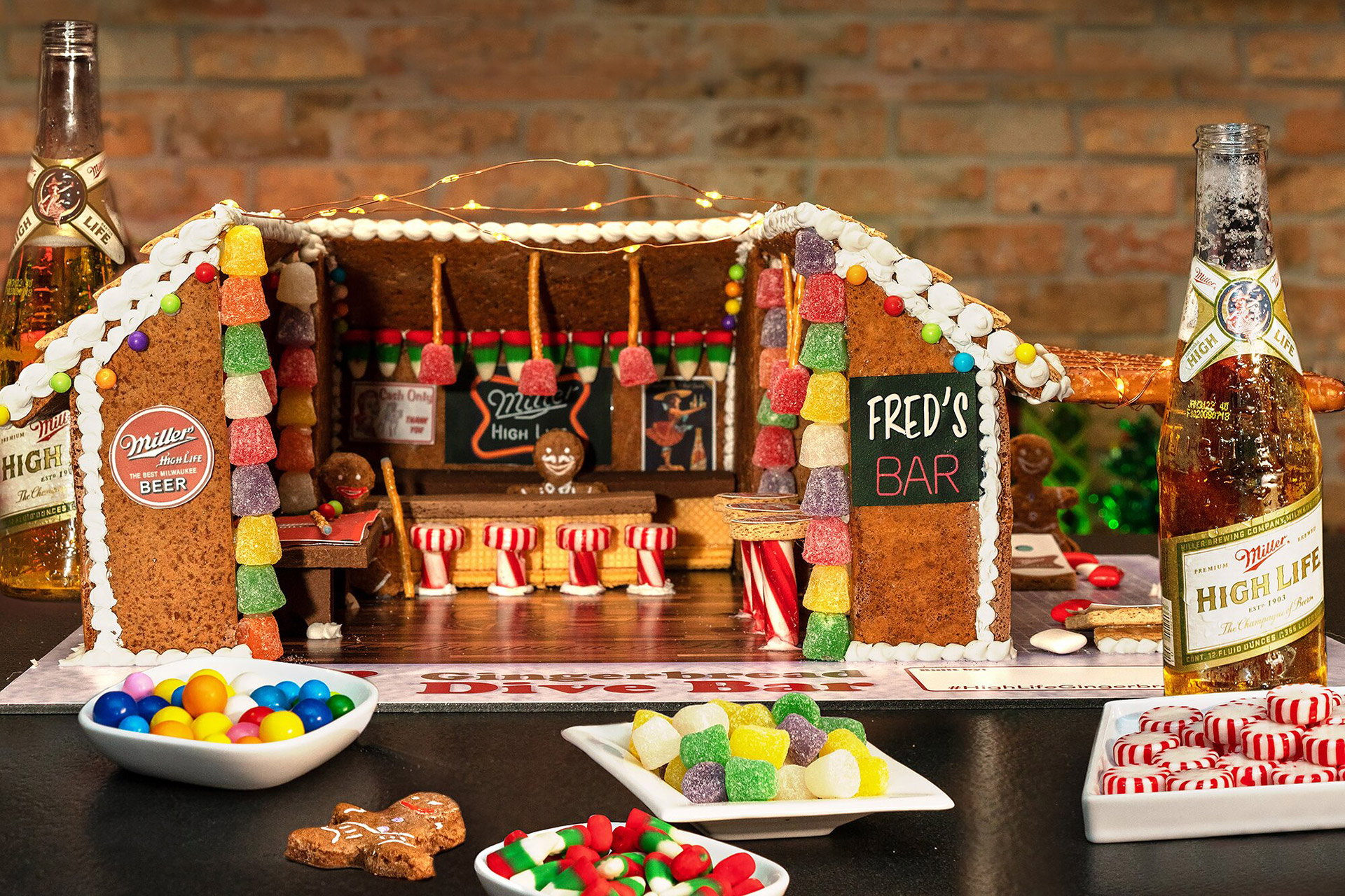 Gingerbread Dive Bar Kit Uncrate