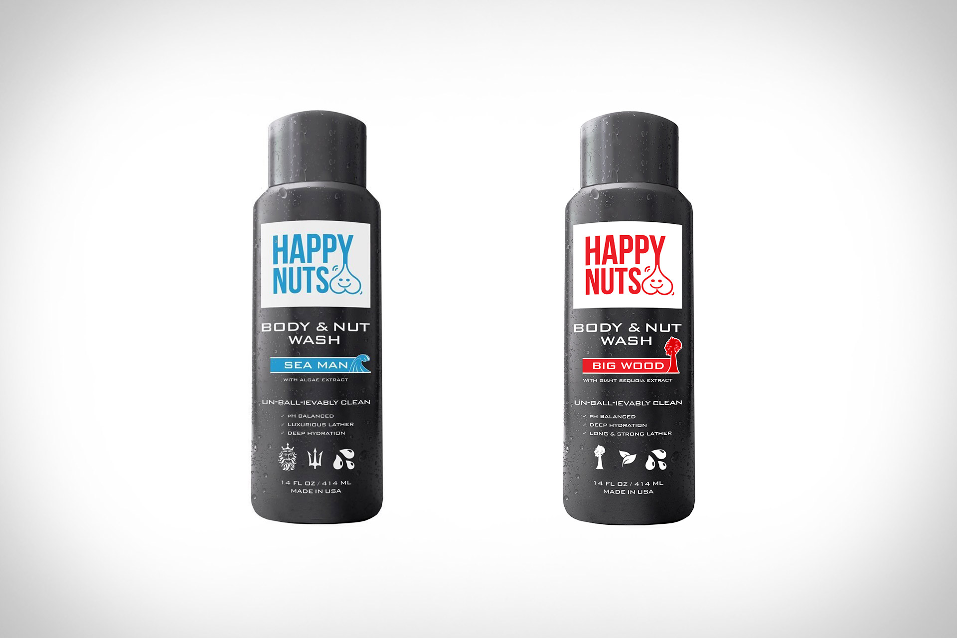 Happy Nuts Body and Nut Wash Uncrate