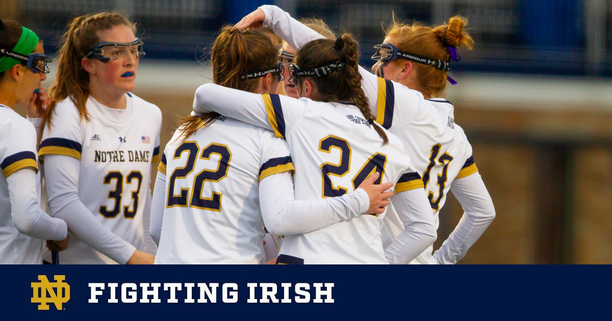 Irish Women’s Lacrosse Unveils 2020 Schedule Notre Dame Fighting
