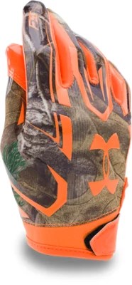Boys' UA Camo F5 Football Gloves Under Armour US