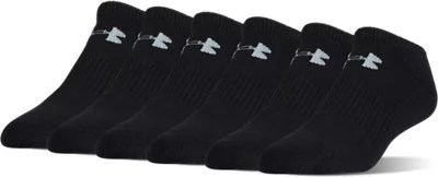 UA Charged Cotton® 2.0 No Show Socks 6Pack Under Armour US