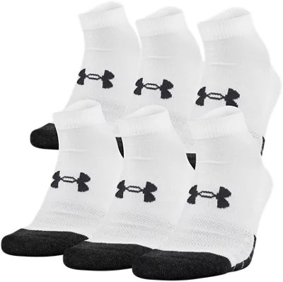 Unisex UA Performance Tech Low Cut Socks 6Pack Under Armour