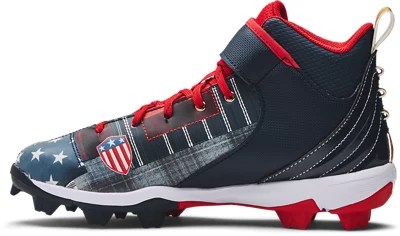 Boys' UA Harper 5 Mid RM Jr. LE Baseball Cleats Under Armour