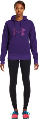 Women’s Armour® Fleece Storm Pulse Big Logo Hoodie Under Armour US