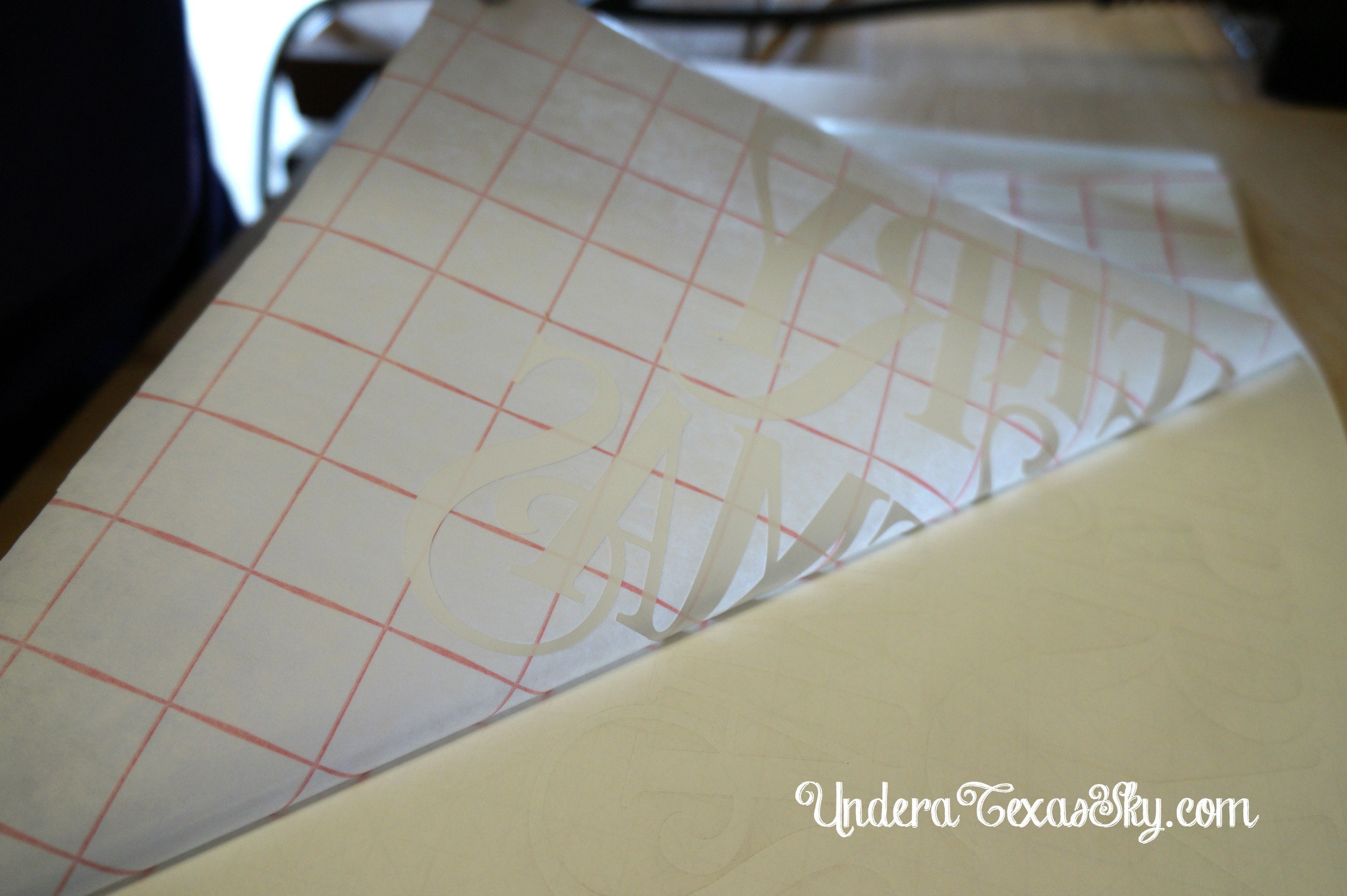 Vinyl Lettering on Wood Signs Under a Texas Sky