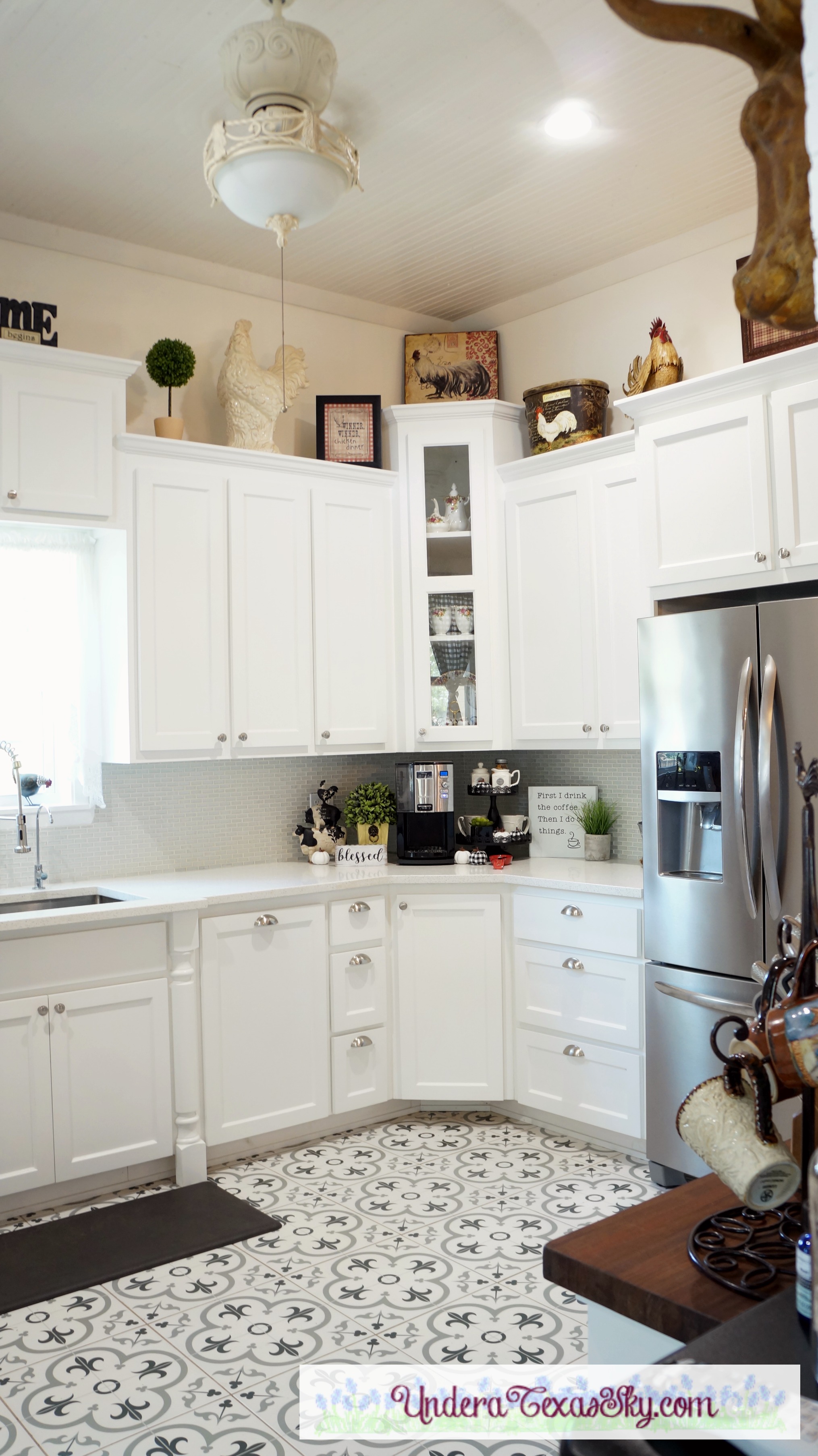 Transformed Kitchen It's all in the Details Under a Texas Sky