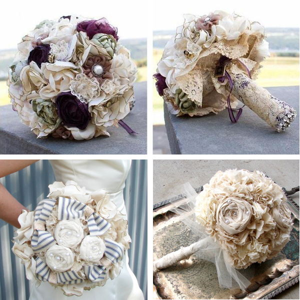 Unique Wedding Bouquets without flowers Undercover Live Entertainment