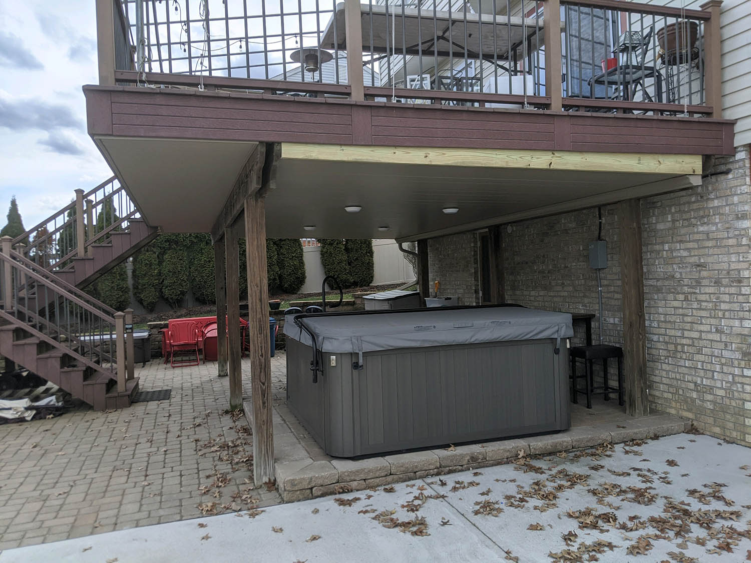 Under Deck Ceilings Gallery Underdeck Rain System Installer